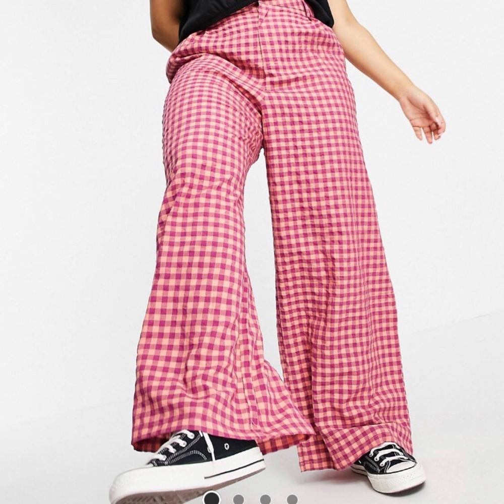 High Waist Wide Leg Pants